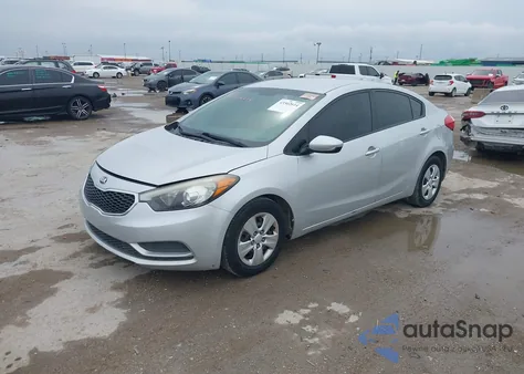 2016 Kia Forte Lx z USA, uszkodzony, nr VIN KNAFK4A61G5555094